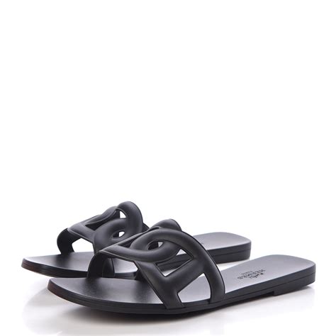 hermmes sandal aloha|Hermes sandals all black.